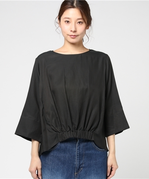 Banner Barrett（バナーバレット）の「ビエラブラウス（シャツ/ブラウス・レディース・ブルー/オレンジ/ブラック・38）」の4枚目の写真