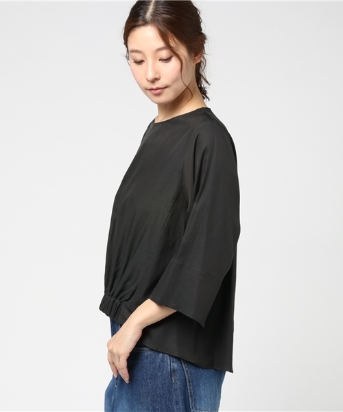 Banner Barrett（バナーバレット）の「ビエラブラウス（シャツ/ブラウス・レディース・ブルー/オレンジ/ブラック・38）」の5枚目の写真