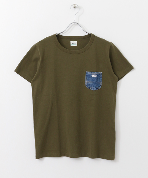 URBAN RESEARCH DOORS MENS(アーバンリサーチ ドアーズ メンズ)の「Lee×DOORS-natural- DENIM POCKET T-SHIRTS(Tシャツ/カットソー・メンズ・オートミール/ホワイト/ブラック/オリーブ・LARGE/MEDIUM)」の20枚目の写真
