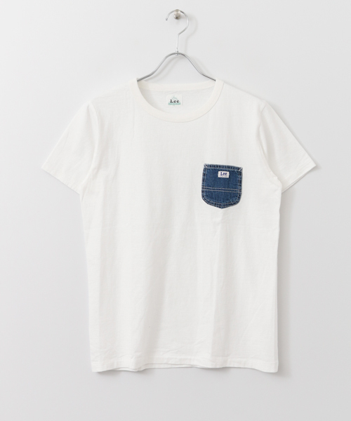URBAN RESEARCH DOORS MENS(アーバンリサーチ ドアーズ メンズ)の「Lee×DOORS-natural- DENIM POCKET T-SHIRTS(Tシャツ/カットソー・メンズ・オートミール/ホワイト/ブラック/オリーブ・LARGE/MEDIUM)」の17枚目の写真