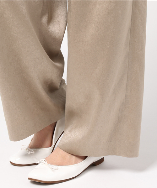 ESTNATION（エストネーション）の「ESTNATION ワイドパンツ（その他パンツ・レディース・ベージュ・38）」の4枚目の写真