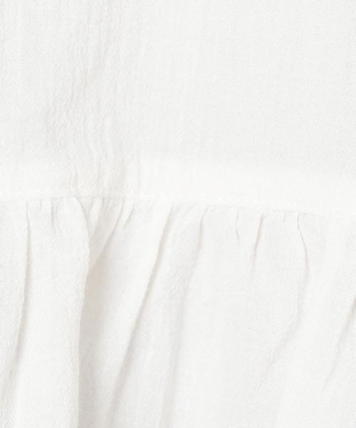 Another Edition（アナザーエディション）の「ビッグぺプラムブラウス ◆（シャツ/ブラウス・レディース・オフホワイト/イエロー/ケリー・FREE）」の4枚目の写真