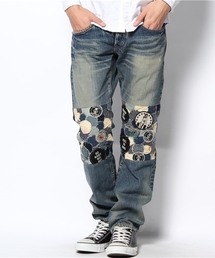 HYSTERIC GLAMOUR | BR加工デニムストレートPT(デニムパンツ)