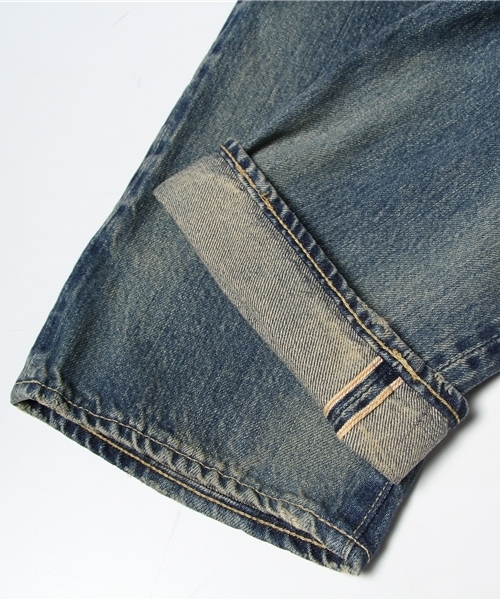 HYSTERIC GLAMOUR（ヒステリックグラマー）の「BR加工デニムストレートPT（デニムパンツ・メンズ・インディゴブルー・28inch/30inch/32inch/34inch）」の10枚目の写真