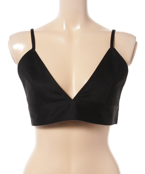 SLY（スライ）の「COTTON BRA TOP（キャミソール・レディース・ワインレッド/マルチ/ブラック・FREE）」の10枚目の写真