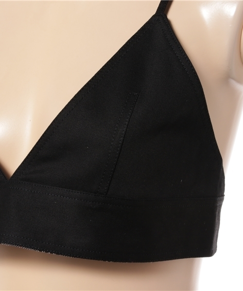 SLY（スライ）の「COTTON BRA TOP（キャミソール・レディース・ワインレッド/マルチ/ブラック・FREE）」の5枚目の写真