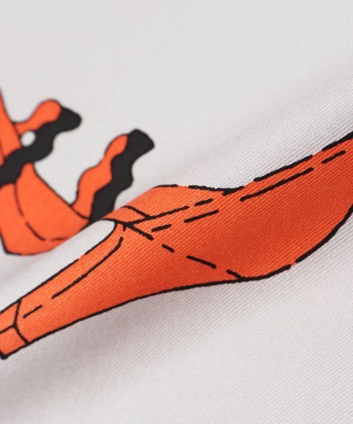 Spick & Span（スピックアンドスパン）の「【manipuri】 shoes65*65◆（ストール/ショール・レディース・ベージュ/グレー・FREE）」の7枚目の写真