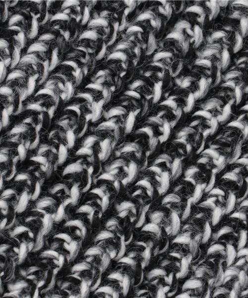 TOOLS PHILOSOPHY（ツールズフィロソフィー）の「【TOOLS PHILOSOPHY】ミックスヌード（ネックウォーマー/スヌード・メンズ・ブラック/グレー・FREE）」の3枚目の写真