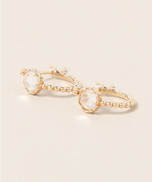 NOJESS（ノジェス）の「K10ピアス（30123112008）（ピアス（両耳用
