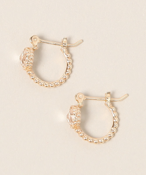 NOJESS（ノジェス）の「K10ピアス（30123112008）（ピアス（両耳用