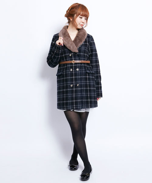 MILKFED.（ミルクフェド）の「CLASSIC TAILORED COAT（テーラードジャケット・レディース・ダークグレー/ネイビー・SMALL/MEDIUM）」の3枚目の写真