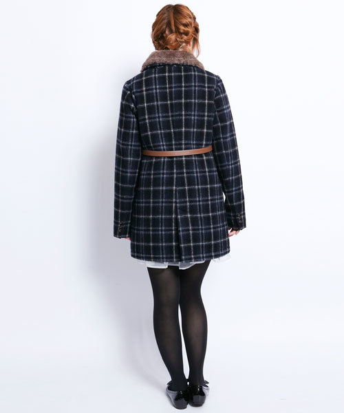 MILKFED.（ミルクフェド）の「CLASSIC TAILORED COAT（テーラードジャケット・レディース・ダークグレー/ネイビー・SMALL/MEDIUM）」の5枚目の写真