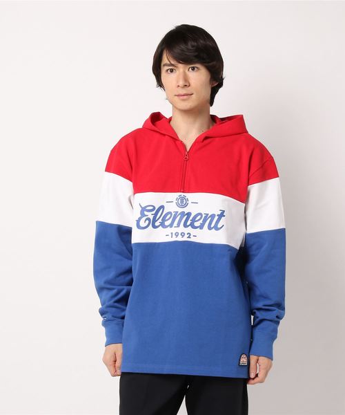 ELEMENT(エレメント)の「ELEMENT メンズ HOODED LS フードロンT(Tシャツ/カットソー・メンズ・ブルー/ブラック・MEDIUM/LARGE)」の12枚目の写真