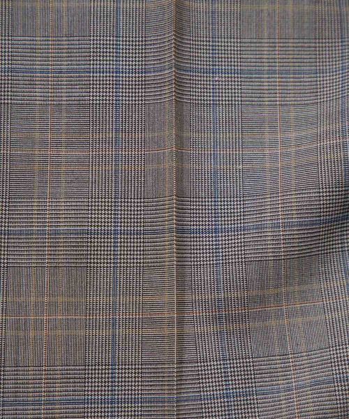 STUDIOUS(ステュディオス)の「【STUDIOUS】ドライグレンチェックテーパードスラックス(スラックス・メンズ・グレー/ベージュ・1/2/3)」の6枚目の写真