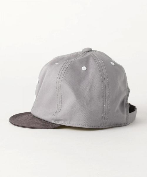 coen（コーエン）の「【coen キッズ / ジュニア】ショートバイザー / キャップ（キャップ・キッズ・グレー/ネイビー・52cm/54cm）」の4枚目の写真