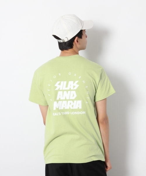 RAGEBLUE（レイジブルー）の「【SILAS/サイラス】別注プリントTシャツ/790749（Tシャツ/カットソー・メンズ・ホワイト/ブラック/グリーン系その他・MEDIUM/LARGE）」の5枚目の写真
