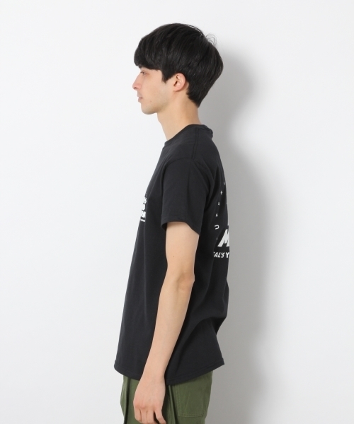 RAGEBLUE（レイジブルー）の「【SILAS/サイラス】別注プリントTシャツ/790749（Tシャツ/カットソー・メンズ・ホワイト/ブラック/グリーン系その他・MEDIUM/LARGE）」の8枚目の写真