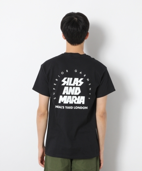 RAGEBLUE（レイジブルー）の「【SILAS/サイラス】別注プリントTシャツ/790749（Tシャツ/カットソー・メンズ・ホワイト/ブラック/グリーン系その他・MEDIUM/LARGE）」の9枚目の写真