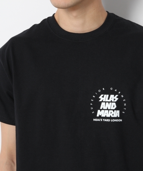 RAGEBLUE（レイジブルー）の「【SILAS/サイラス】別注プリントTシャツ/790749（Tシャツ/カットソー・メンズ・ホワイト/ブラック/グリーン系その他・MEDIUM/LARGE）」の10枚目の写真