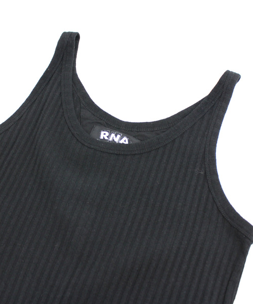 RNA（アールエヌエー）の「M0878 タンクワンピース（タンクトップ・レディース・ブラック/杢グレー/ホワイト/レッド・MEDIUM）」の10枚目の写真