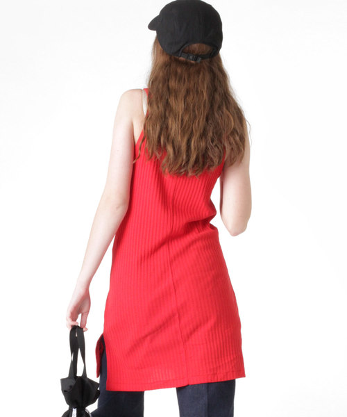 RNA（アールエヌエー）の「M0878 タンクワンピース（タンクトップ・レディース・ブラック/杢グレー/ホワイト/レッド・MEDIUM）」の16枚目の写真