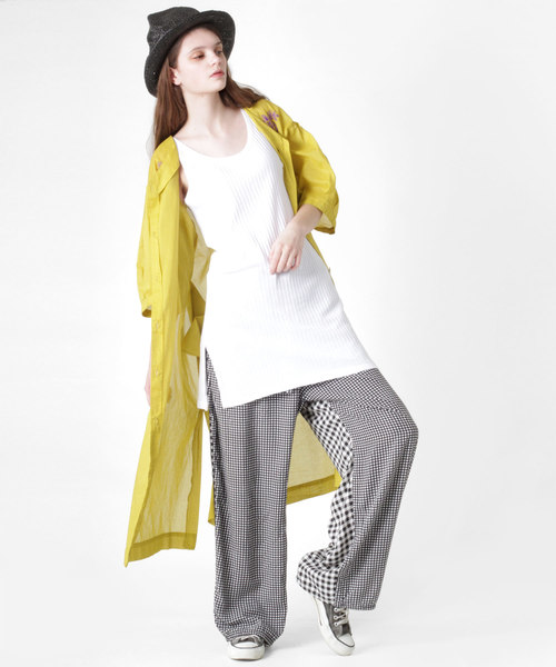 RNA（アールエヌエー）の「M0878 タンクワンピース（タンクトップ・レディース・ブラック/杢グレー/ホワイト/レッド・MEDIUM）」の15枚目の写真