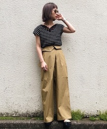 PAGEBOY | 2WAYチノワイドパンツ(チノパンツ)