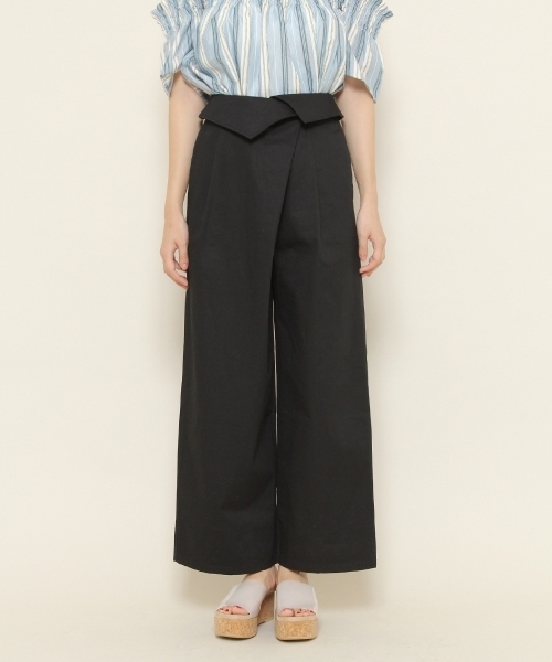 PAGEBOY（ページボーイ）の「2WAYチノワイドパンツ（チノパンツ・レディース・ブラック/ベージュ/カーキ・SMALL/MEDIUM）」の21枚目の写真