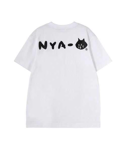 Champion（チャンピオン）の「にゃーとチャンピオンのビッグロゴ T（Tシャツ/カットソー・レディース・ホワイト/ブラック/オレンジ・02/03）」の9枚目の写真