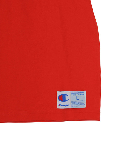 Champion（チャンピオン）の「にゃーとチャンピオンのビッグロゴ T（Tシャツ/カットソー・レディース・ホワイト/ブラック/オレンジ・02/03）」の8枚目の写真