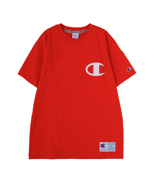Champion（チャンピオン）の「にゃーとチャンピオンのビッグロゴ T（Tシャツ/カットソー・レディース・ホワイト/ブラック/オレンジ・02/03）」の11枚目の写真