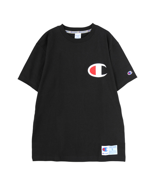 Champion（チャンピオン）の「にゃーとチャンピオンのビッグロゴ T（Tシャツ/カットソー・レディース・ホワイト/ブラック/オレンジ・02/03）」の15枚目の写真