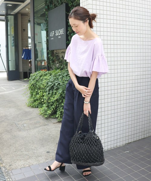 SLOBE IENA フリルカットパンツ 38 WEB限定/追加》フリルカットパンツ