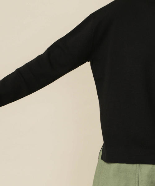 BEAUTY&YOUTH UNITED ARROWS（ビューティーアンドユースユナイテッドアローズ）の「BY∴ フルニードルタートルネックニット о（ニット/セーター・レディース・ブラック/オフホワイト/ライトグレー/パープル/ホワイト・FREE）」の21枚目の写真