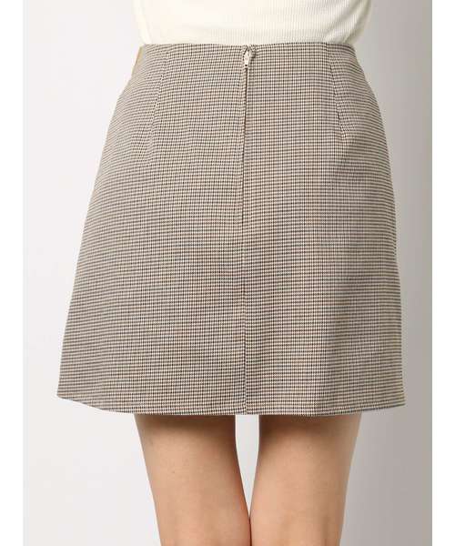 dazzlin(ダズリン)の「チェックラップミニスカート(スカート・レディース・ブラウン/グレー/マスタード・SMALL/MEDIUM)」の22枚目の写真