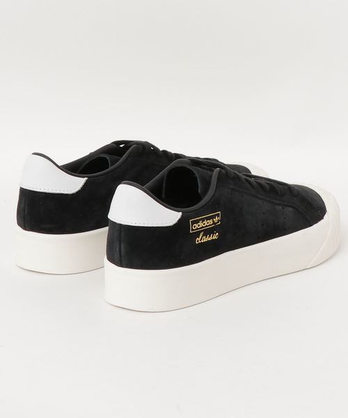 adidas（アディダス）の「adidas Originals/アディダス オリジナルス EVERYN W/エブリン ウィメンズ（スニーカー・レディース・ブラック×ホワイト・23cm/23.5cm/24cm/24.5cm/25cm）」の2枚目の写真