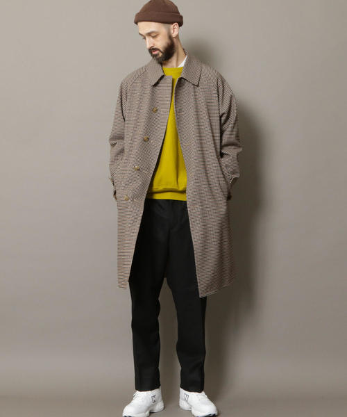 BEAUTY&YOUTH UNITED ARROWS(ビューティーアンドユースユナイテッドアローズ)の「BY リバーシブル バルカラー コート(ステンカラーコート・メンズ・ベージュ/ダークグレー・MEDIUM/SMALL/LARGE/X-LARGE)」の5枚目の写真