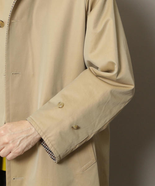 BEAUTY&YOUTH UNITED ARROWS(ビューティーアンドユースユナイテッドアローズ)の「BY リバーシブル バルカラー コート(ステンカラーコート・メンズ・ベージュ/ダークグレー・MEDIUM/SMALL/LARGE/X-LARGE)」の21枚目の写真