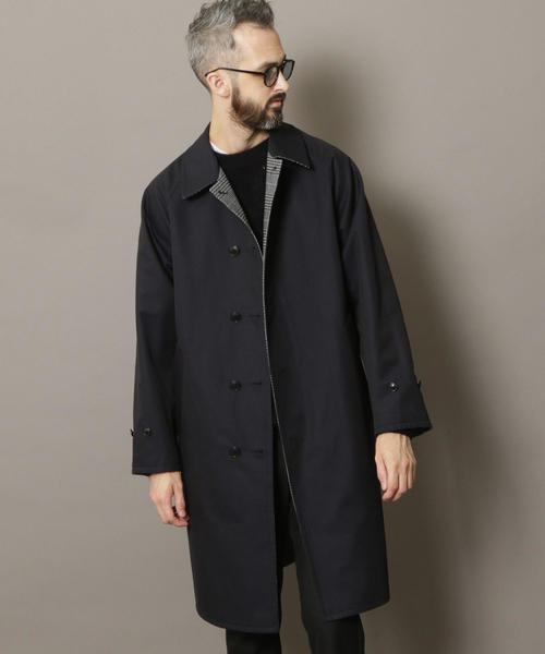 【美品】BEAUTY &YOUTH リバーシブル　バルカラーコート　2022AW BEAUTY&YOUTH UNITED ARROWS - リバーシブル バルカラー コート