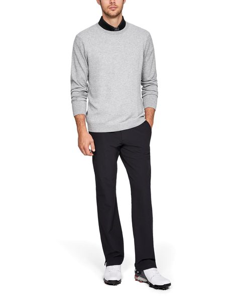 UNDER ARMOUR（アンダーアーマー）の「UAスレッドボーンクルーセーター(ゴルフ/ロングスリーブ/MEN)[1317349]（ニット/セーター・メンズ・ダークインディゴブルー/ライトグレー・MD/XL/LG）」の7枚目の写真