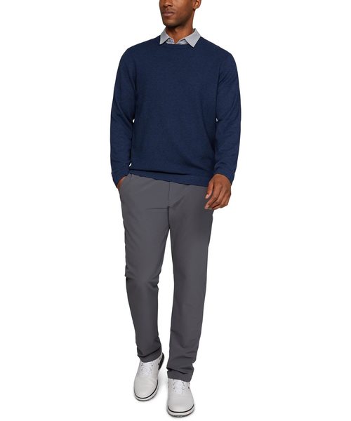 UNDER ARMOUR（アンダーアーマー）の「UAスレッドボーンクルーセーター(ゴルフ/ロングスリーブ/MEN)[1317349]（ニット/セーター・メンズ・ダークインディゴブルー/ライトグレー・MD/XL/LG）」の14枚目の写真