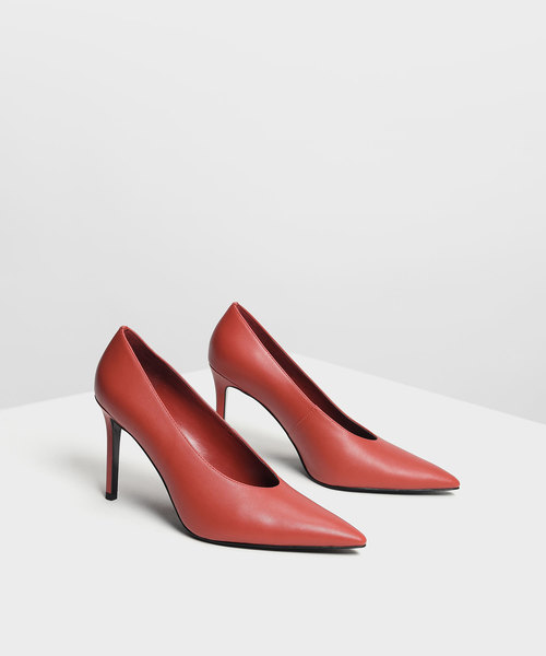 CHARLES & KEITH(チャールズ & キース)の「エンベリッシュポインテッドパンプス / Embellished Pointed Pumps(パンプス・レディース・ブラック/オレンジ/ライトベージュ・22.5cm/23cm/23.5cm/24.5cm/25cm)」の17枚目の写真