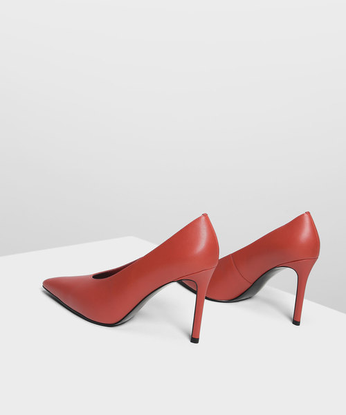 CHARLES & KEITH(チャールズ & キース)の「エンベリッシュポインテッドパンプス / Embellished Pointed Pumps(パンプス・レディース・ブラック/オレンジ/ライトベージュ・22.5cm/23cm/23.5cm/24.5cm/25cm)」の18枚目の写真