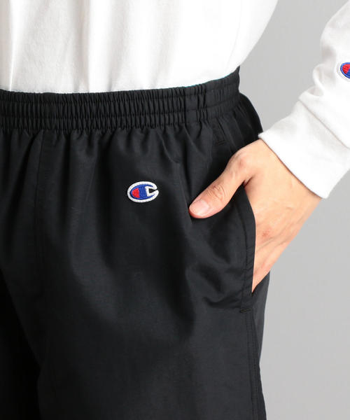 Champion（チャンピオン）の「別注 ［チャンピオン］SC Champion LOGO ショートパンツ（その他パンツ・メンズ・ブラック/ベージュ/ターコイズブルー・L/S/M）」の17枚目の写真