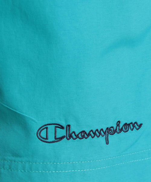 Champion（チャンピオン）の「別注 ［チャンピオン］SC Champion LOGO ショートパンツ（その他パンツ・メンズ・ブラック/ベージュ/ターコイズブルー・L/S/M）」の13枚目の写真