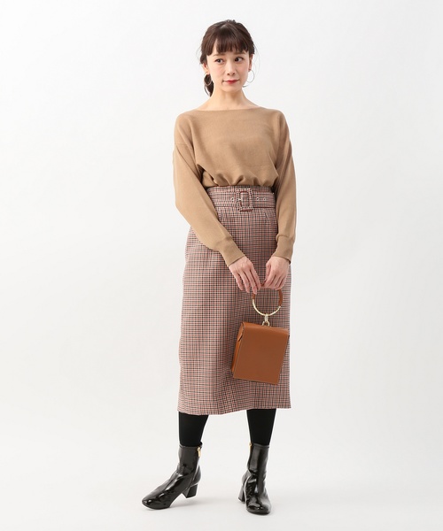 JOINT WORKS(ジョイントワークス)の「《追加》ハツネツモチモチボートプルオーバー(ニット/セーター・レディース・ホワイト/ライトグレー/ブラック/レッド/グリーン/キャメル・FREE)」の20枚目の写真