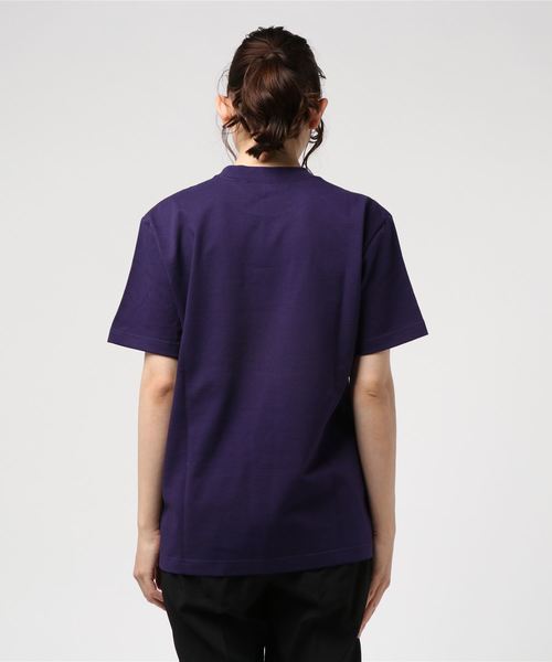 JOHN LAWRENCE SULLIVAN（ジョンローレンスサリバン）の「"AFTER DARK" PRINTED TEE（Tシャツ/カットソー・レディース・ホワイト/パープル/グリーン・MEDIUM）」の5枚目の写真