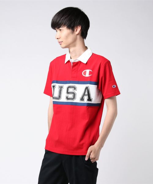 Champion Golf(チャンピオンゴルフ)の「【Champion/チャンピオン】メンズ GOLF ポロシャツ(ポロシャツ・メンズ・マスタード/レッド/ネイビー/グリーン/ホワイト/ロイヤルブルー・LARGE/MEDIUM/X-LARGE)」の6枚目の写真