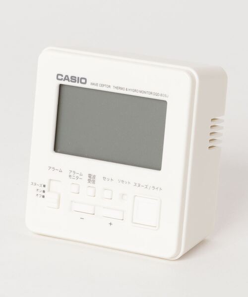 CASIO（カシオ）の「電波時計 置時計 / DQD-805J-7JF（置時計・メンズ・ホワイト・FREE）」の6枚目の写真