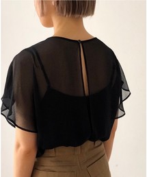 TODAYFUL シフォンブラウス TODAYFUL（トゥデイフル）の「カシュクールシフォンブラウス（シャツ